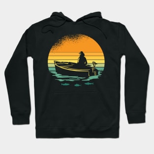 Retro Vintage Sailing Hoodie